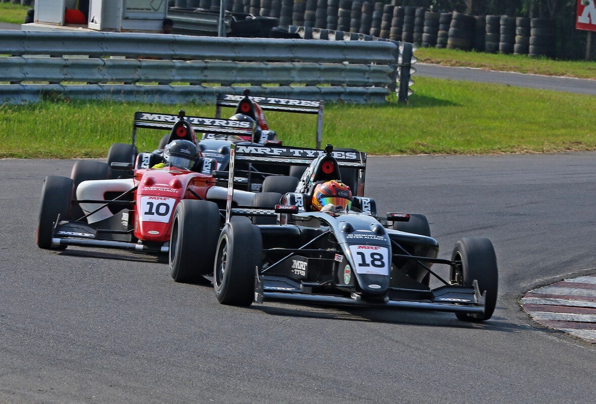 Sandeep Kumar cruises to victory in MRF F2000 race