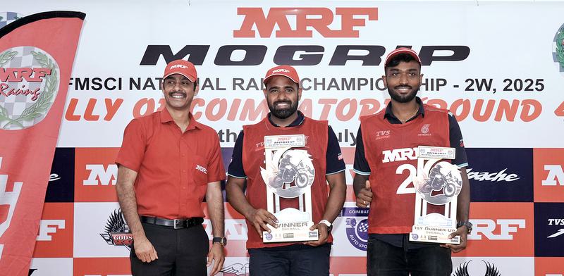 MRF Mogrip FMSCI National Rally Championship- Coimbatore 2W Rally Round 5