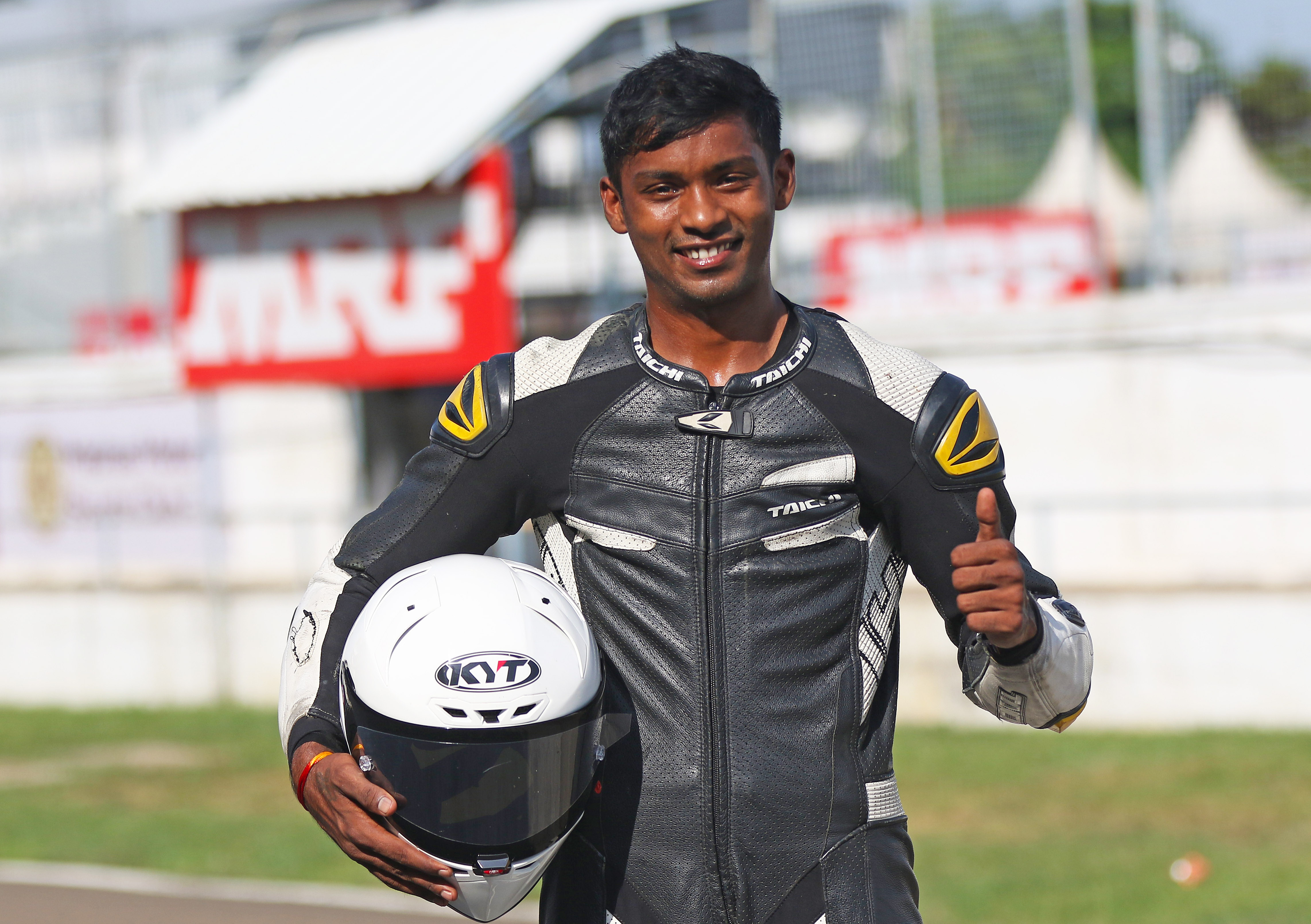Rahil Pillarisetty grabs pole position in Pro-Stock 301-400cc Open class