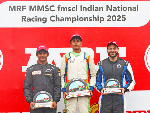 MRF MMSC FMSCI Indian National Car Racing Championship-Round 1
