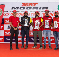 Media - MRF Mogrip FMSCI National Rally Championship- Coimbatore 2W Rally Round 5