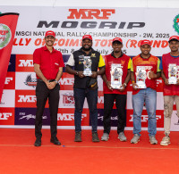 Media - MRF Mogrip FMSCI National Rally Championship- Coimbatore 2W Rally Round 5