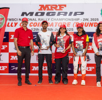 Media - MRF Mogrip FMSCI National Rally Championship- Coimbatore 2W Rally Round 5