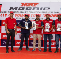 Media - MRF Mogrip FMSCI National Rally Championship- Coimbatore 2W Rally Round 5