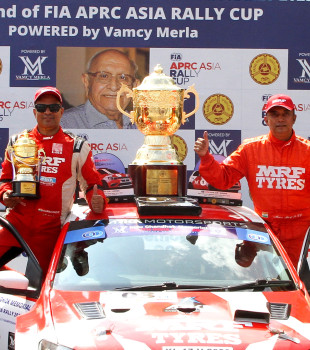 Karna Kadur, Musa Sherif top APRC, INRC for a grand double; Tarushi Vikram wins Women INRC with a fine run